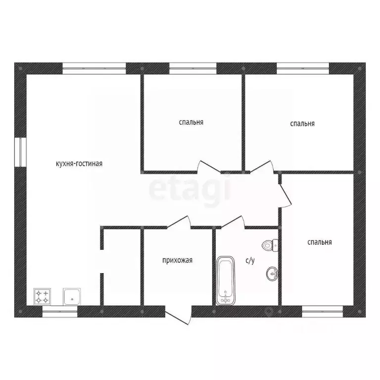 Дом в Башкортостан, Уфимский район, Русско-Юрмашский сельсовет, д. ... - Фото 2