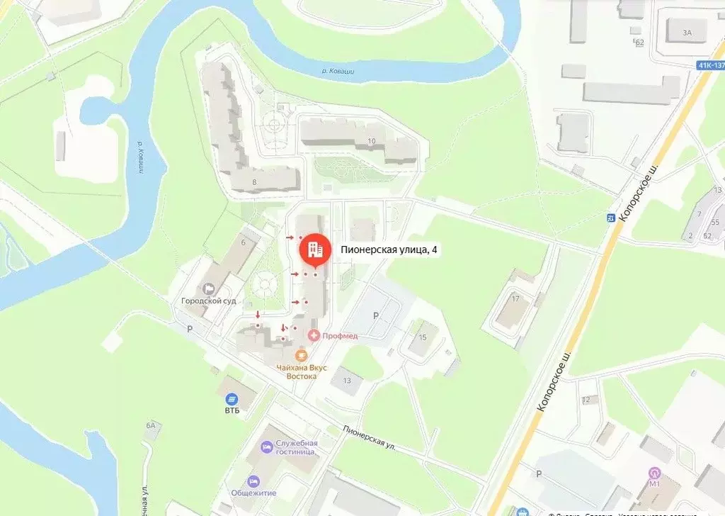 Офис в Ленинградская область, Сосновый Бор Пионерская ул., 4 (80 м) - Фото 1