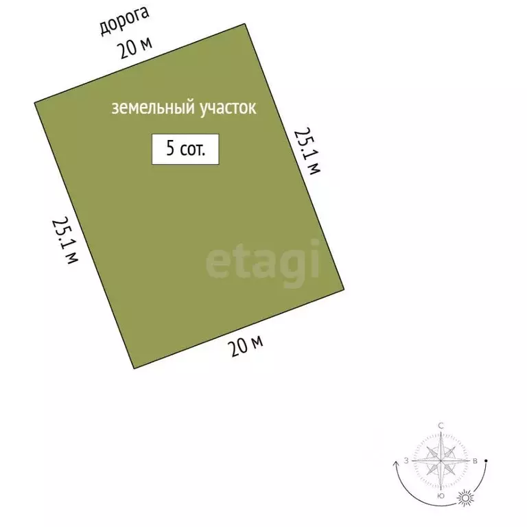 Участок в Ростовская область, Аксай ул. Преображенская (5.0 сот.) - Фото 2