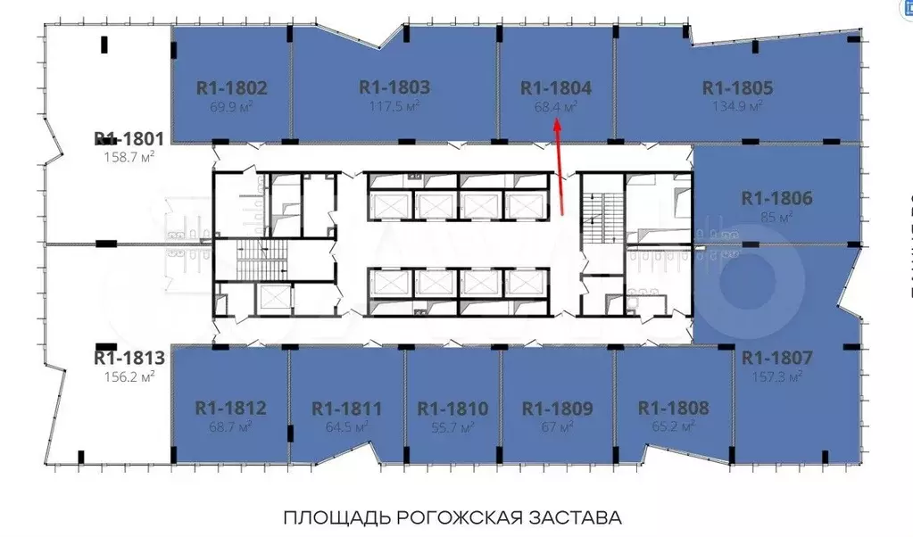 Продам офисное помещение, 68.4 м - Фото 0