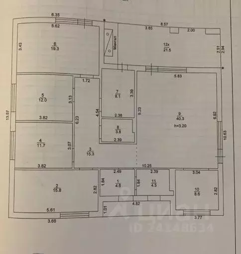 Дом в Ростовская область, Ростов-на-Дону Плавный пер., 5/24 (200 м) - Фото 1