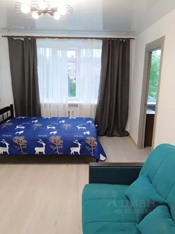 2-к кв. Карелия, Петрозаводск ул. Герцена, 31В (48.0 м) - Фото 0