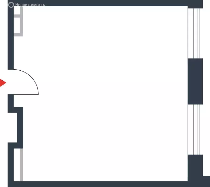 Офис (41.3 м) - Фото 1