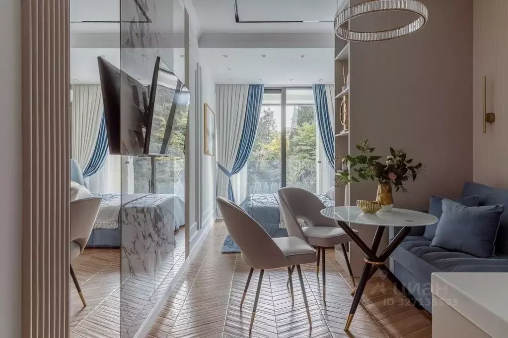 Студия Краснодарский край, Сочи Светлана мкр, ул. Депутатская, 10Г ... - Фото 1