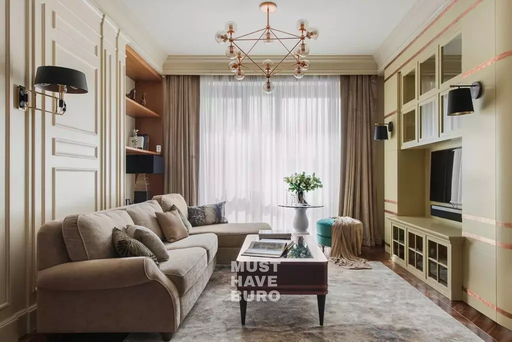 3-к кв. Москва ул. Льва Толстого, 23к1 (109.2 м) - Фото 2