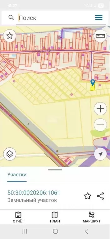 Участок в Московская область, Егорьевск муниципальный округ, д. ... - Фото 1