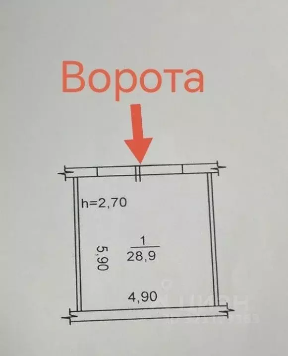 Гараж в Московская область, Лобня ул. Победы, 23 (29 м) - Фото 0