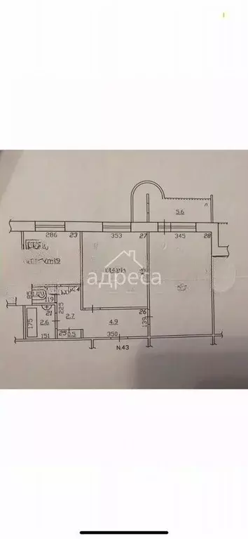 2-к кв. Самарская область, Самара Демократическая ул., 8 (54.0 м) - Фото 2