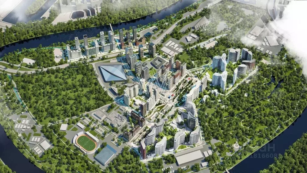 1-к кв. Москва ул. Нижние Мневники, 37Бс6 (37.5 м) - Фото 0