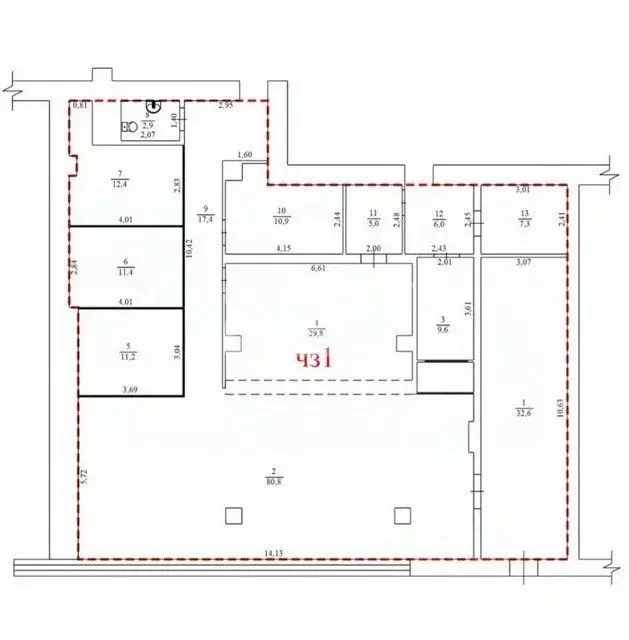 Помещение свободного назначения в Костромская область, Кострома ул. ... - Фото 2