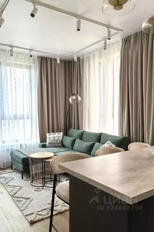 2-к кв. Москва Шелепихинская наб., 40к2 (65.0 м) - Фото 1