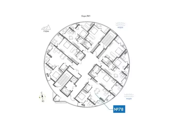 Продаётся 2-к квартира, 97.92 м - Фото 1