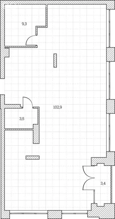 3-комнатная квартира: Тюмень, Первомайская улица, 1Аблок2 (119 м) - Фото 1