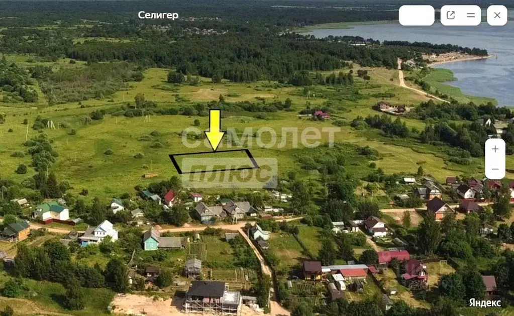 Участок в Тверская область, Осташковский муниципальный округ, д. ... - Фото 2