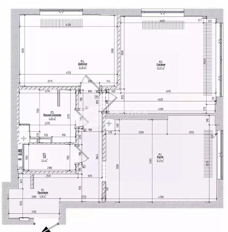 2-к кв. Москва ул. Архитектора Власова, 71к2 (65.4 м) - Фото 2