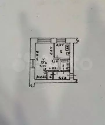 1-к. квартира, 30,2 м, 5/5 эт. - Фото 0