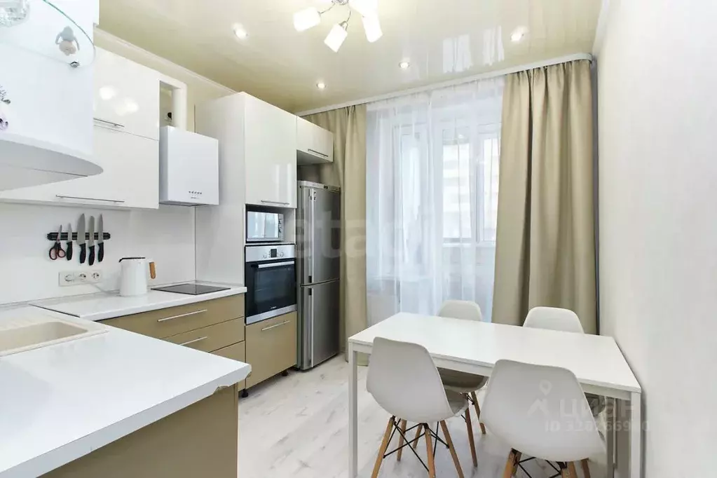 1-к кв. Тюменская область, Тюмень ул. Беляева, 33к1 (34.3 м) - Фото 0