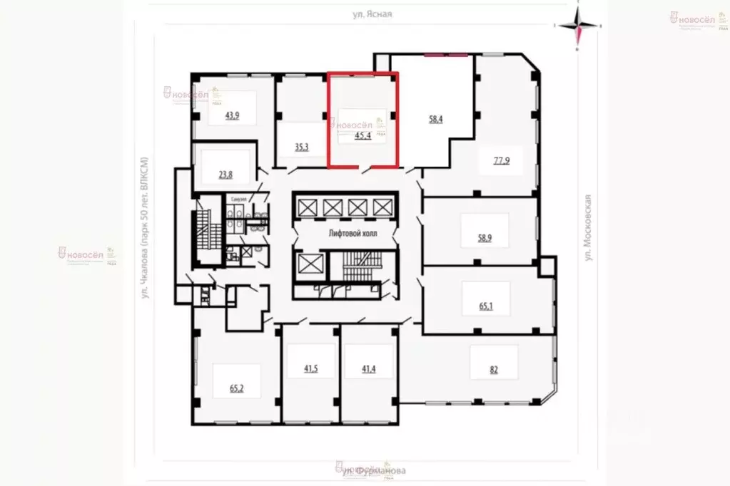 Офис в Свердловская область, Екатеринбург ул. Фурманова, 126 (45 м) - Фото 2