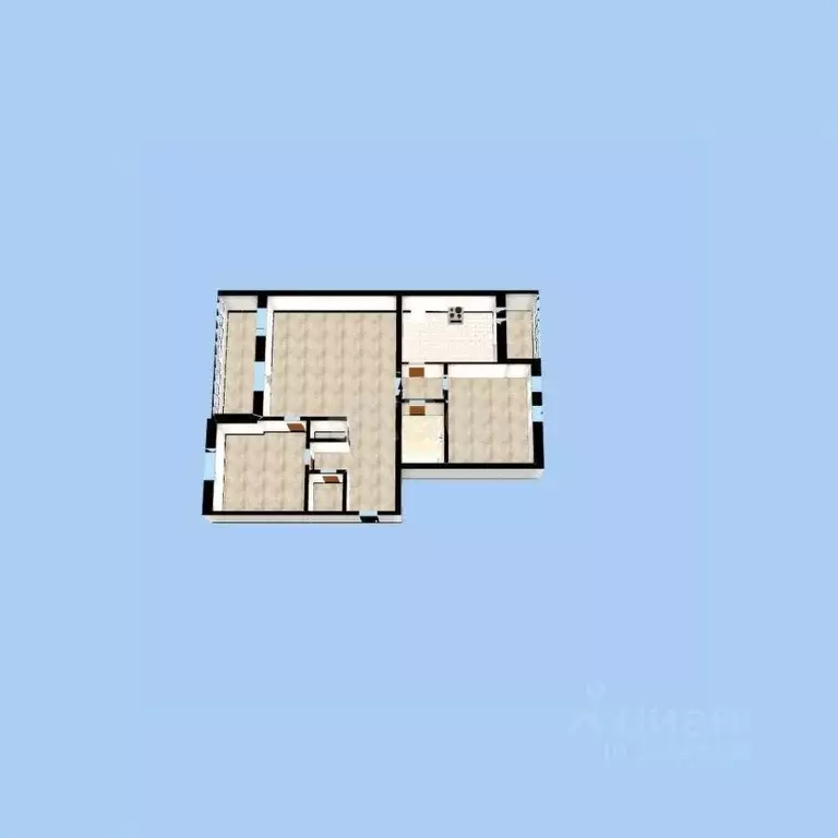 3-к кв. Башкортостан, Уфа ул. Цюрупы, 145 (100.2 м) - Фото 2