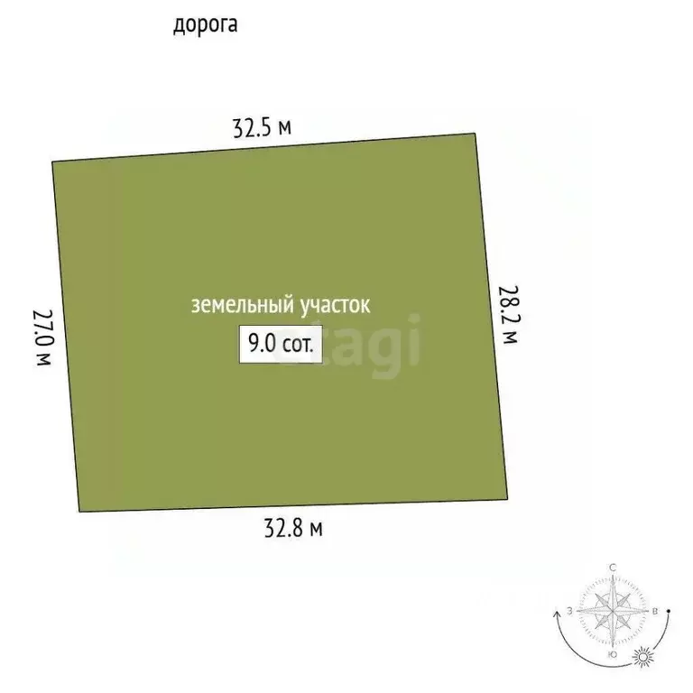 Участок в Воронежская область, Борисоглебск Лазоревая ул. (9.0 сот.) - Фото 2