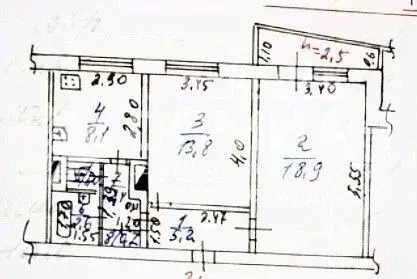 2-к кв. Ростовская область, Новочеркасск Баклановский просп. (52.7 м) - Фото 2