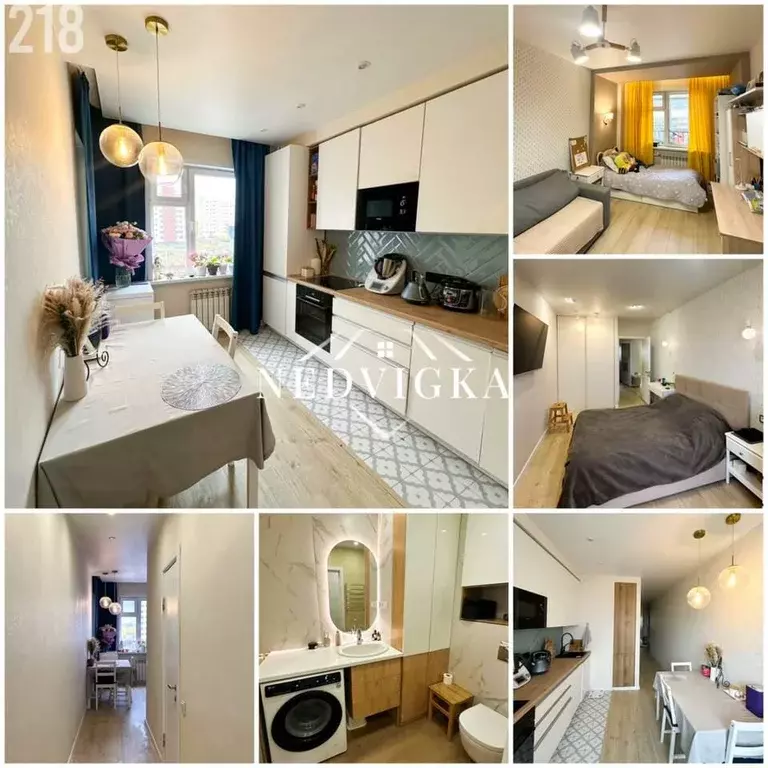 Квартира, 2 комнаты, 57.8 м - Фото 1