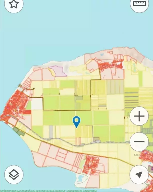 Участок в Краснодарский край, Темрюкский район, Запорожское с/пос, ... - Фото 1