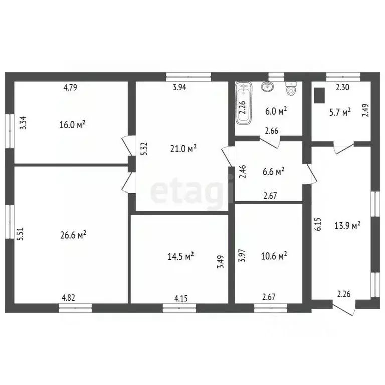 Дом в Кемеровская область, Новокузнецк Солдатская ул., 16 (121 м) - Фото 1
