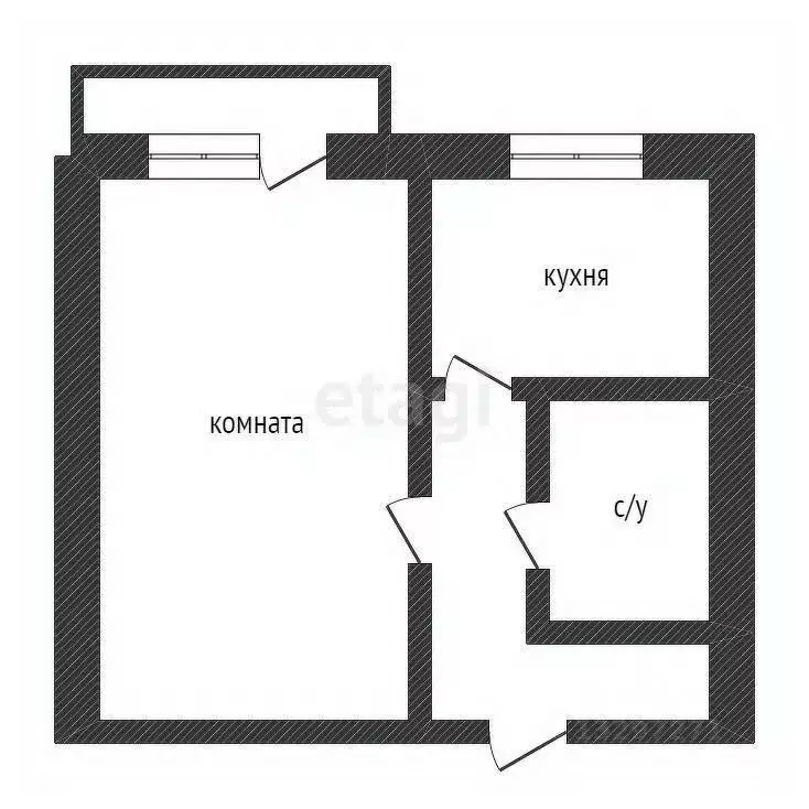 1-к кв. Свердловская область, Нижний Тагил ул. Булата Окуджавы, 13 ... - Фото 1