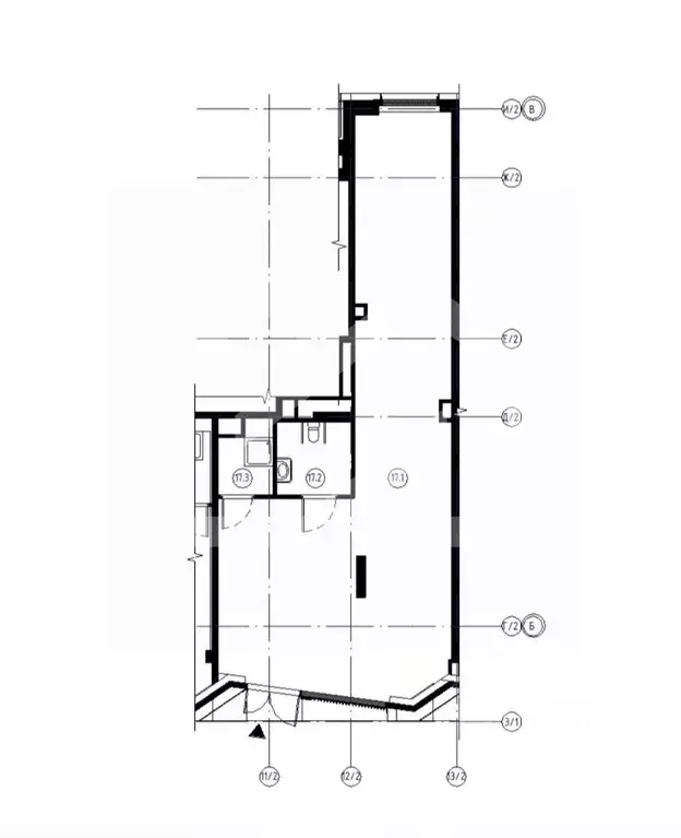 Помещение свободного назначения в Москва 3-я Гражданская ул., 1 (89 м) - Фото 2