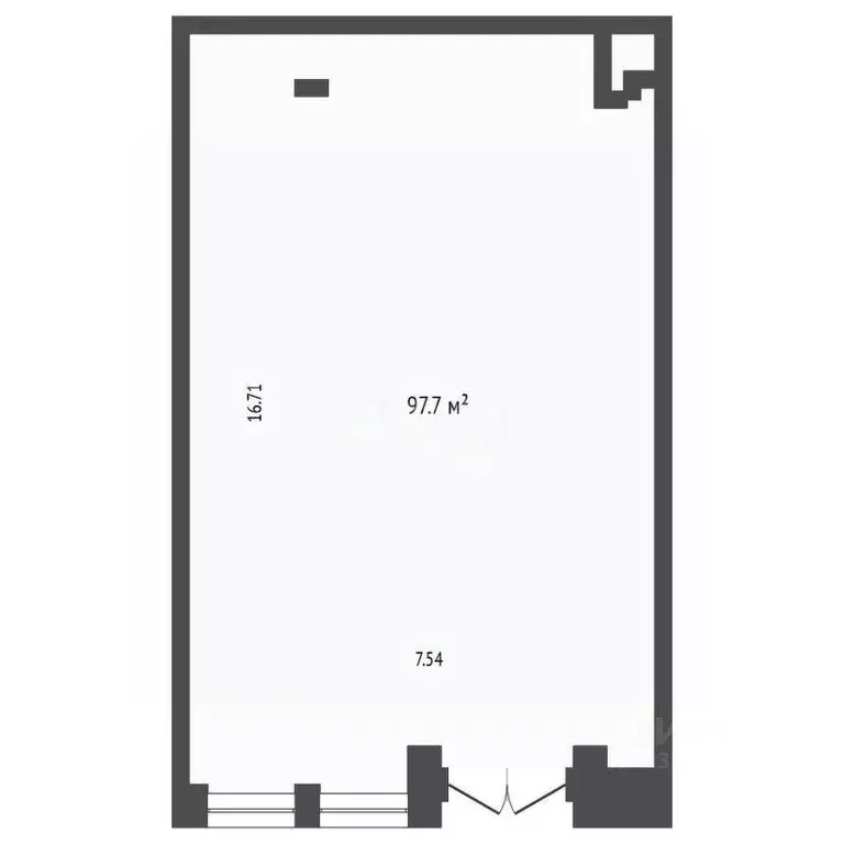 Торговая площадь в Тюменская область, Тюмень ДОК мкр, ул. Воронинская, ... - Фото 1