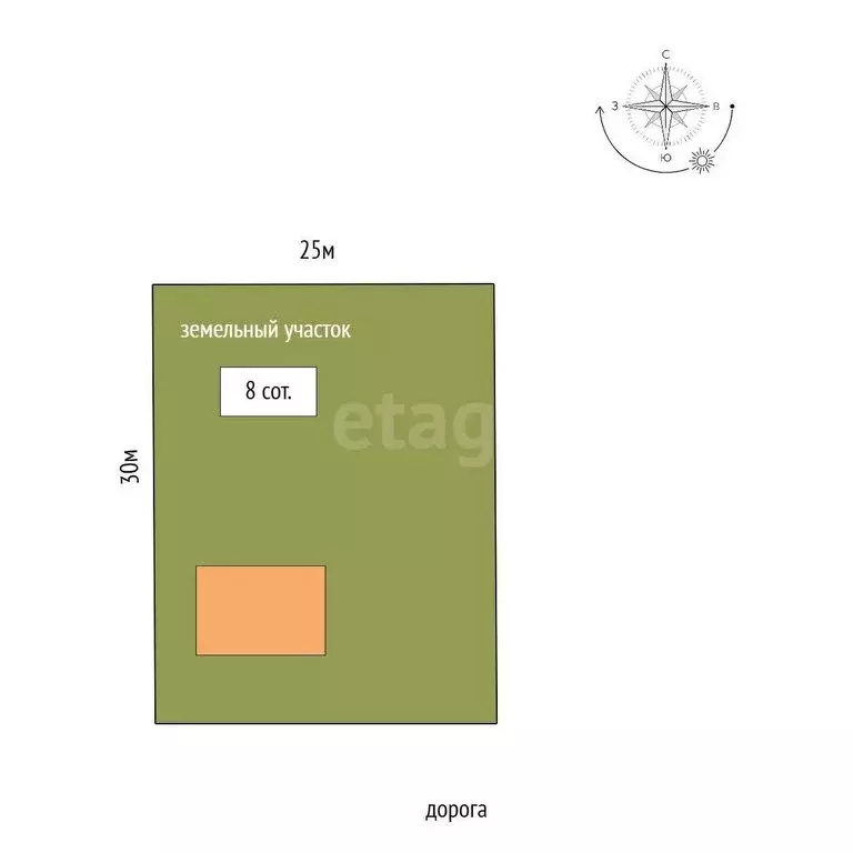 Дом в Тобольск, улица А.Е. Звягина (78 м) - Фото 2