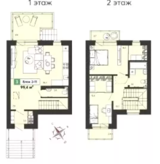 Таунхаус, 99.4 м - Фото 2
