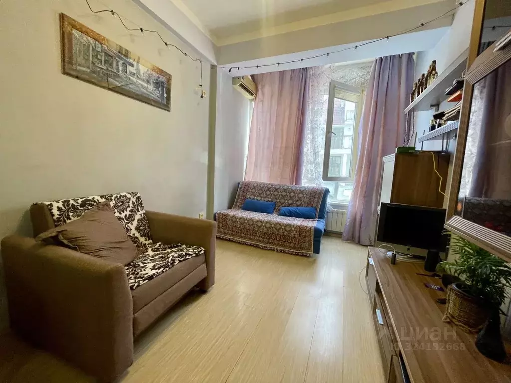 Студия Краснодарский край, Сочи Транспортная ул., 76/24 (30.0 м) - Фото 2