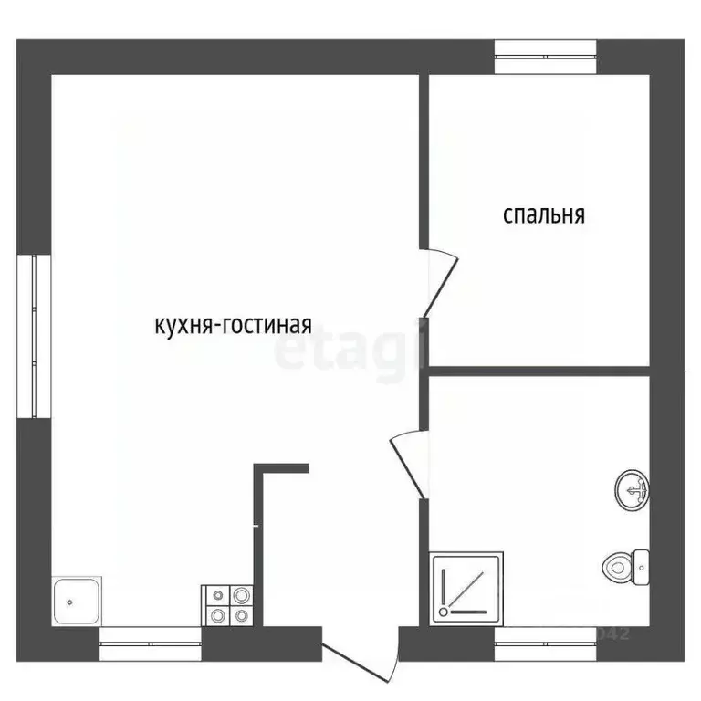 Дом в Забайкальский край, Читинский район, с. Смоленка, Лесное урочище ... - Фото 2