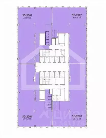 Помещение свободного назначения в Москва Дмитровский проезд, вл1Г (398 ... - Фото 2