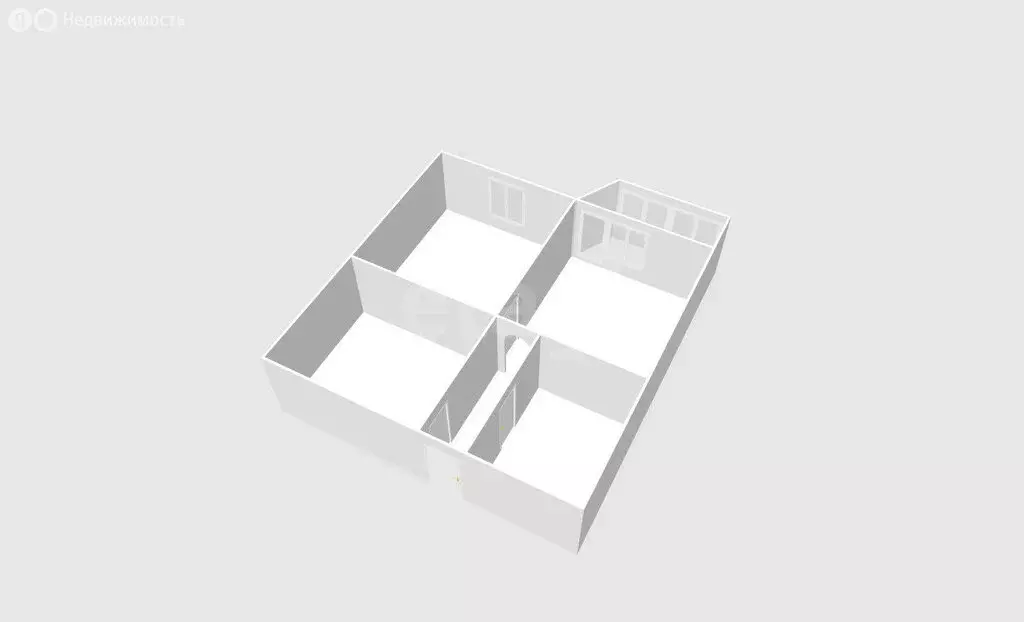 1-комнатная квартира: Новотроицкое, Весенняя улица, 8 (36 м) - Фото 1