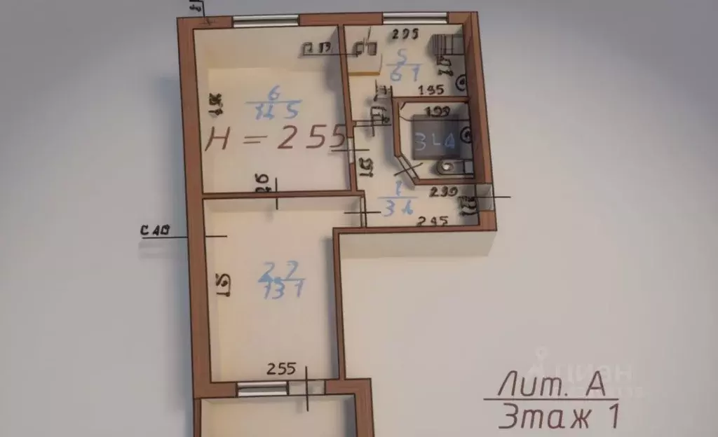 Офис в Северная Осетия, Владикавказ ул. Леваневского, 279к1 (40 м) - Фото 2
