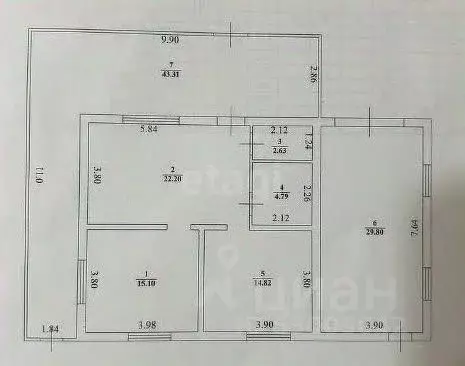 Дом в Забайкальский край, Читинский район, с. Засопка ул. Дорожная, 15 ... - Фото 2