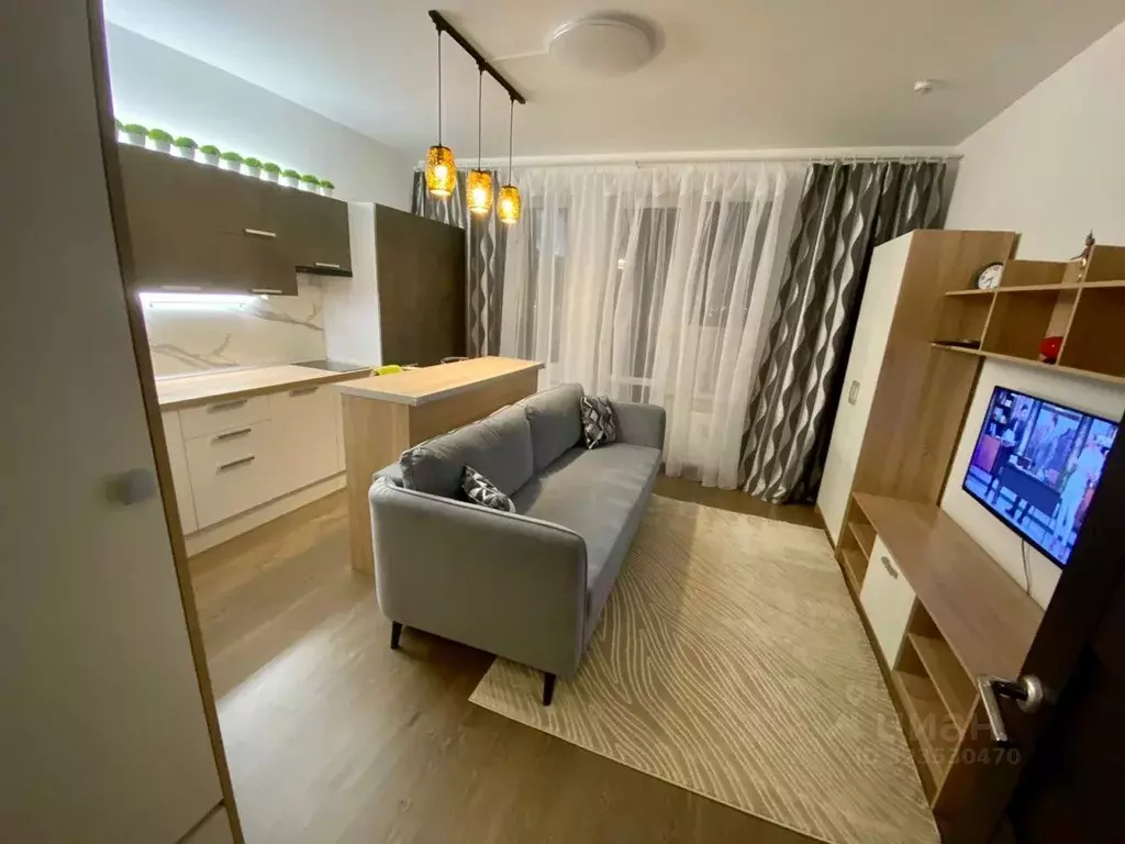 Студия Санкт-Петербург 1-й Предпортовый проезд, 13 (23.9 м) - Фото 1