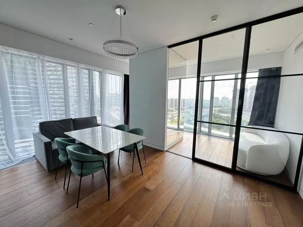 2-к кв. Москва 1-й Красногвардейский проезд, 21с2 (90.7 м) - Фото 1