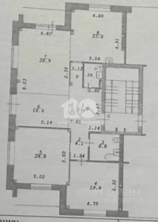 4-к кв. Новосибирская область, Новосибирский район, Краснообск рп, 6-й ... - Фото 2