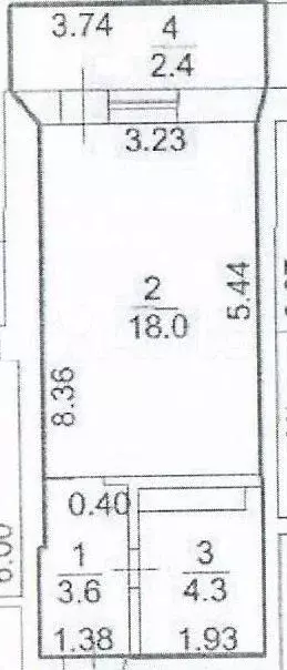 Квартира-студия, 25,9 м, 17/19 эт. - Фото 0