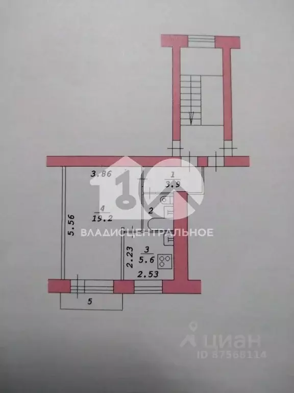 1-к кв. Новосибирская область, Новосибирск ул. Титова, 21/1 (31.6 м) - Фото 1