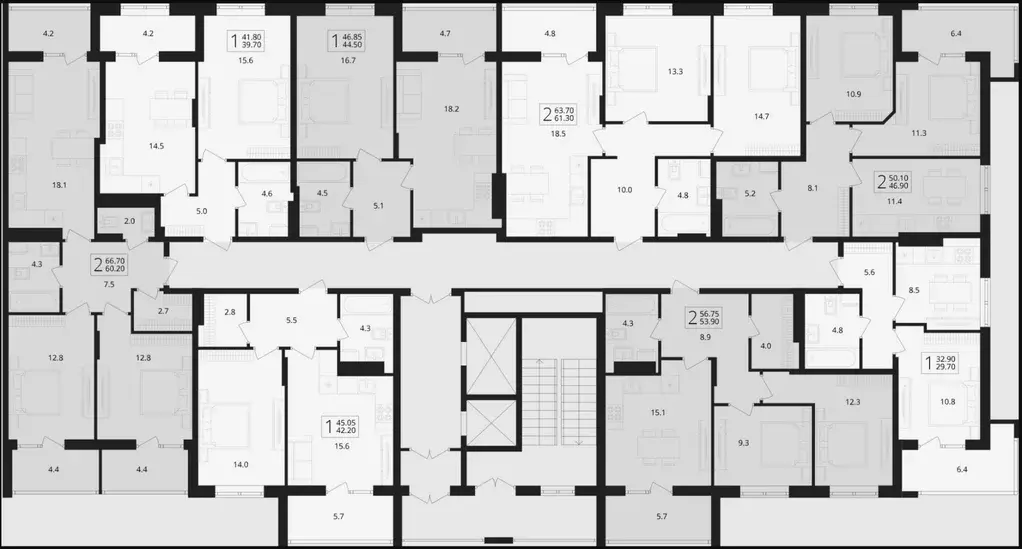 1-к кв. Брянская область, Брянский район, Снежское с/пос, пос. Путевка ... - Фото 2