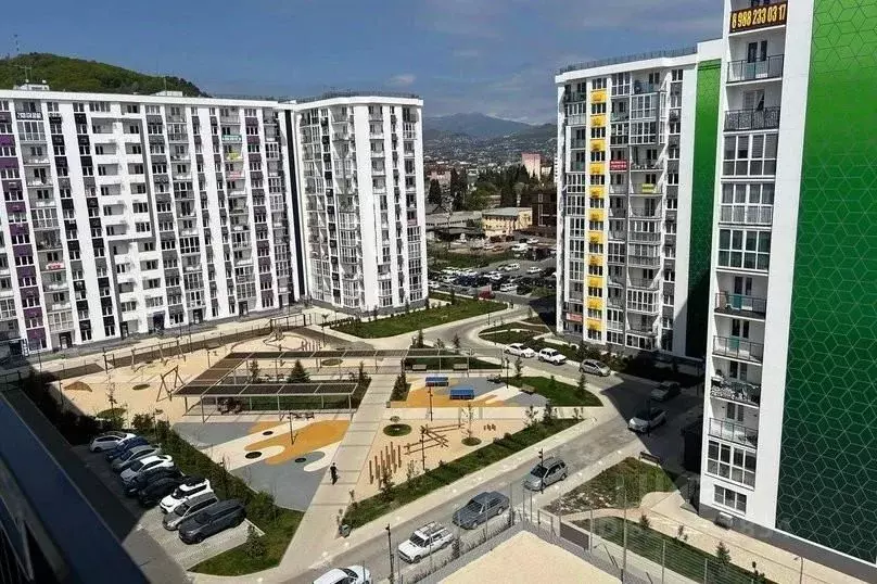 1-к кв. Краснодарский край, Сириус пгт ул. Акаций, 34к7 (34.0 м) - Фото 1