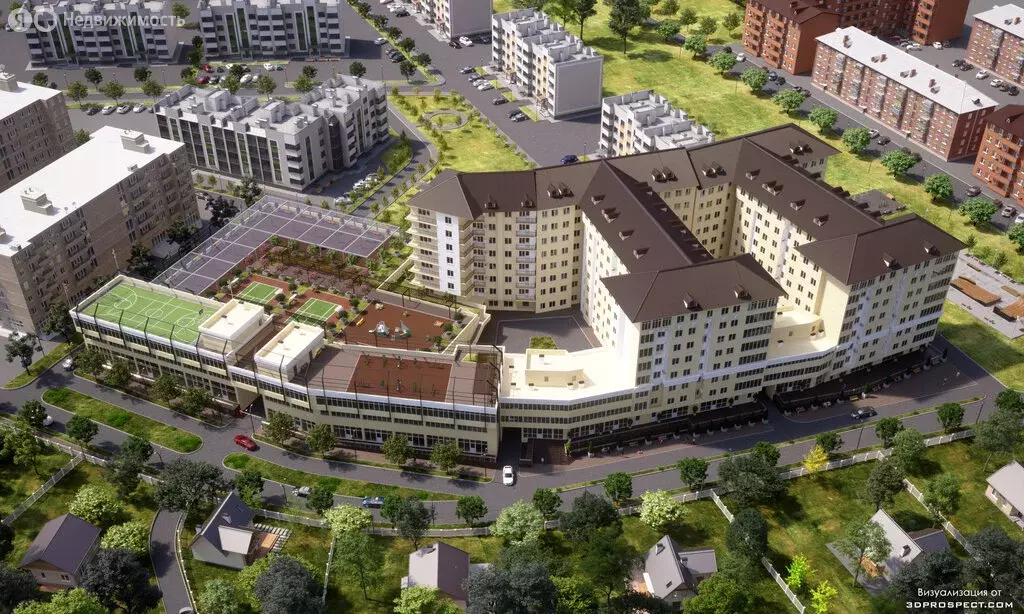 1-комнатная квартира: село Мысхако, Шоссейная улица, 27 (43.3 м) - Фото 1