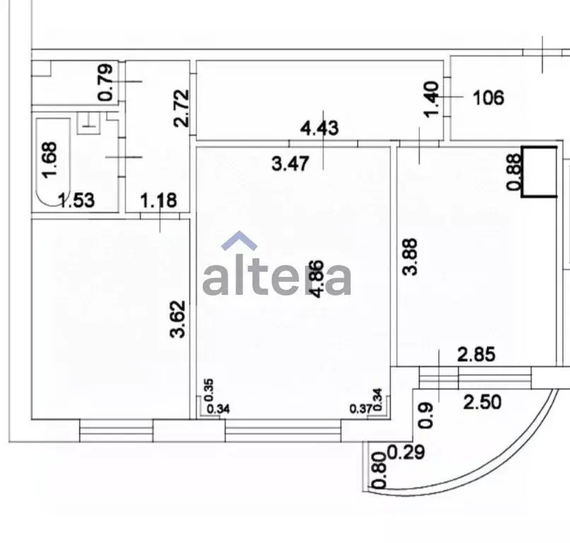 2-к кв. Татарстан, Казань ул. Ноксинский Спуск, 33 (51.4 м) - Фото 2