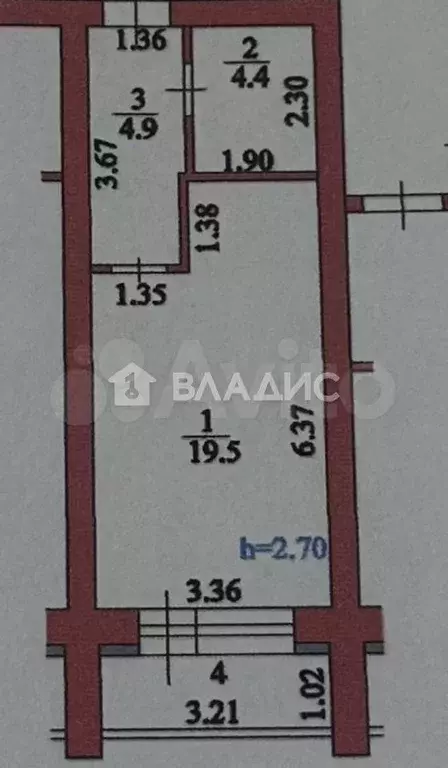 Квартира-студия, 32 м, 15/16 эт. - Фото 0