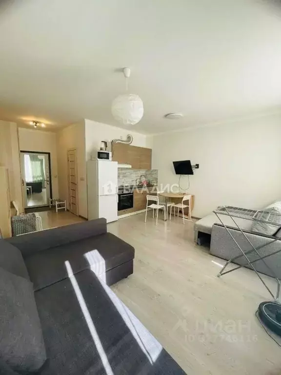 Студия Московская область, Люберцы ул. Юности, 13к1 (28.6 м) - Фото 1